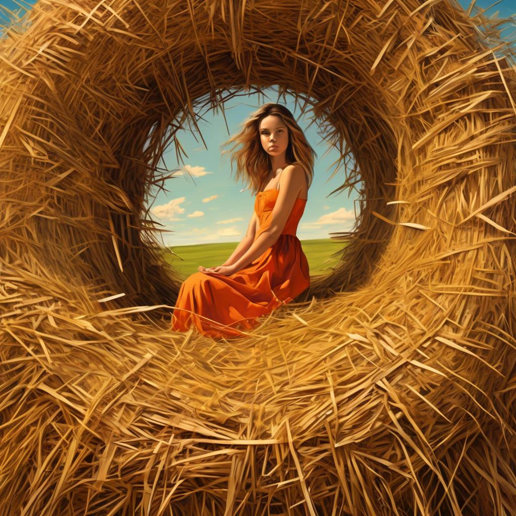 The Girl in the Haystack by Bryon MacWilliams